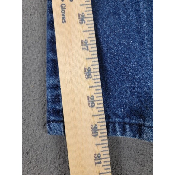Vintage Wrangler Jeans Womens 9 Blue High Rise Straight Leg Made in USA 90s - Picture 3 of 13